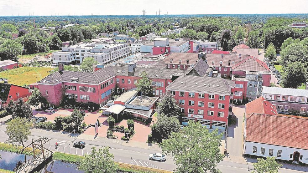 Das Marien-Hospital in Papenburg will sich in Eigenverwaltung sanieren. Foto: Marien-Hospital