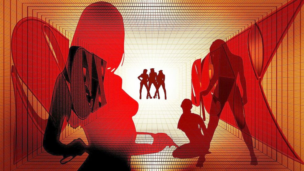 Zur Prostitution gezwungen, ja oder nein? Das Landgericht Aurich muss darüber entscheiden. Grafik: pixabay