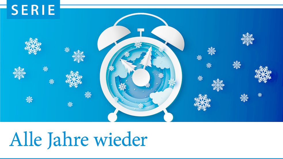 In der OZ-Serie „Alle Jahre wieder“ geht es dieses Jahr um die Bräuche vor den Bräuchen. Grafik: Reil