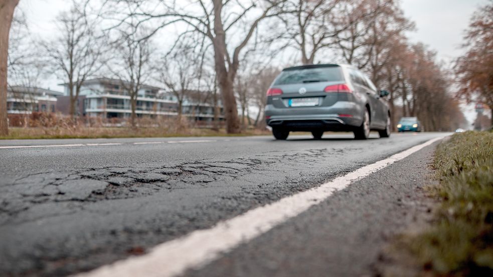 Vom Stadtkern (Bild) bis nach Rammsfehn soll die teils versackte, schlaglöchrige Fahrbahn repariert werden. Foto: Cordsen