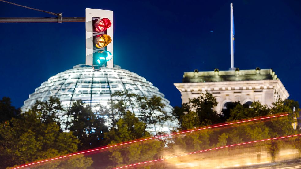 Die Ampel-Regierung wurde vor einem Jahr vereidigt. Foto: Soeder/dpa