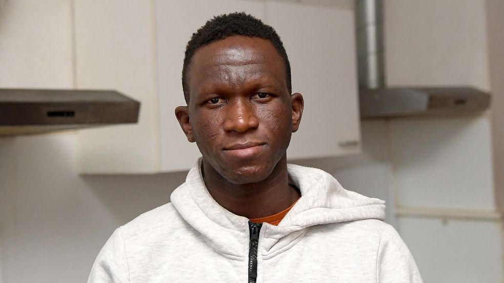 Abdoul Rahimi Diallo hat nach der Entscheidung der Leeraner Kreisverwaltung unter anderem seinen Arbeitsplatz verloren. Foto: Ellinger