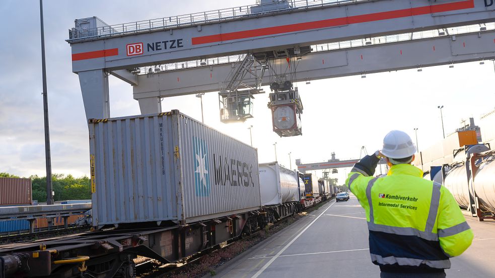 Die deutsche Wirtschaft wird durch mehrere Krisen beeinträchtigt. Foto: DPA