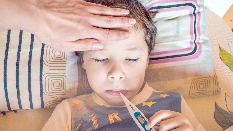 Überdurchschnittlich viele Kinder sind aktuell krank. Zugleich sind nicht ausreichend fiebersenkende Medikamente lieferbar. Symbolfoto: Pixabay