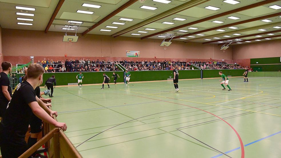 In Hinte wird an zwei Wochenenden nacheinander gespielt. Erst das Neujahrsturnier, dann der Supercup. Foto: Archiv
