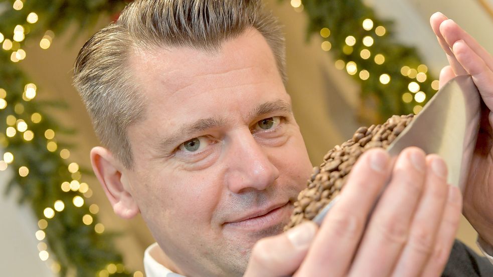 Für Andreas Baum spielt die Qualität seines Kaffees die Hauptrolle. Foto: Archiv/Ortgies