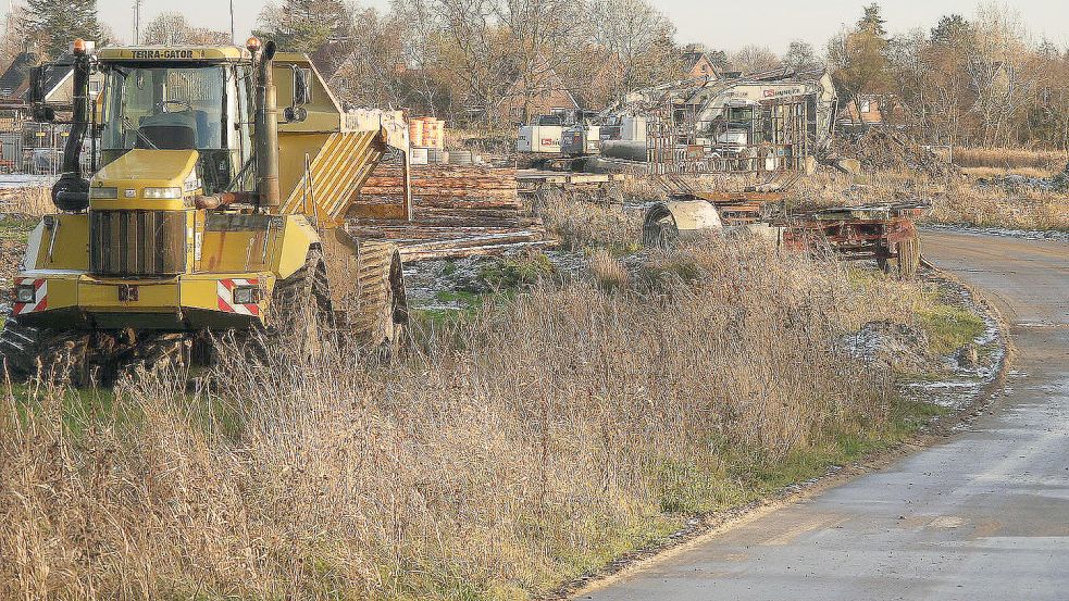 Die Stadt Emden geht davon aus, dass bald noch mehr Grundstücke in Conrebbersweg-West verkauft werden. Die Zahl der Reservierungen stagniert allerdings. Symbolfoto: F. Doden