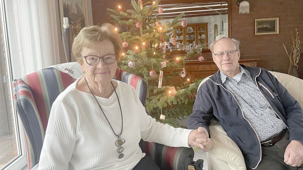 Peter und Katharine Freyborg haben den Bund der Ehe vor 65 Jahren geschlossen. Foto: Münch