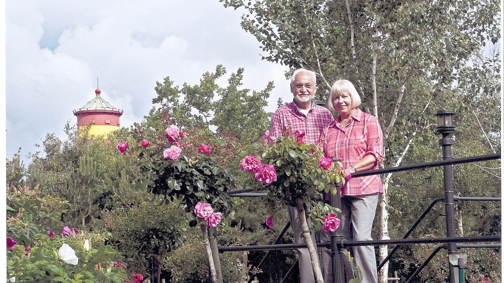 Erhard und Henny Jüsche lebten 17 Jahre lang am Deich in Pilsum.