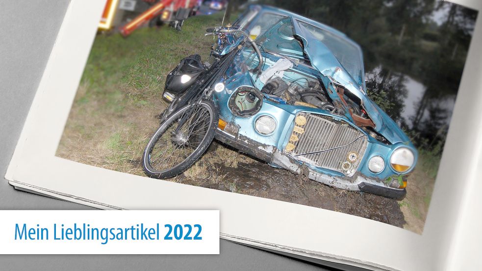 Im Juli 2021 stürzte der Volvo in den Nordgeorgsfehnkanal. Foto: Archiv/Luppen