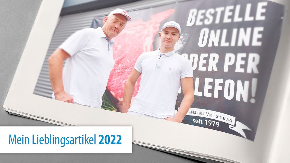 Noch im Juli waren Jann-Fokko Brandt (links) und sein Sohn Eike optimistisch, was die Neuaufstellung ihres Geschäftsmodells anging. Dann kam die Erhöhung der Energiepreise. Foto: Wehry