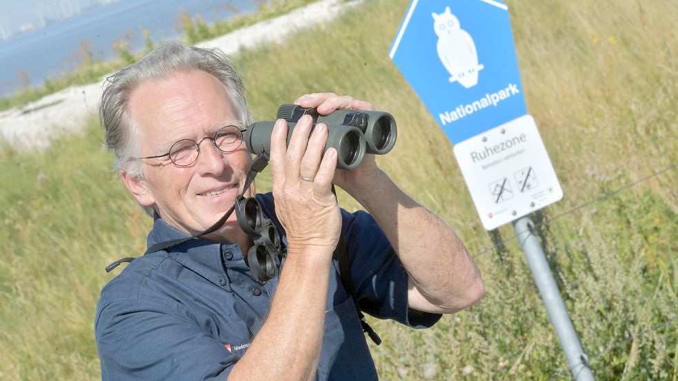 Onno K. Gent war einer der ersten Nationalpark-Ranger in Niedersachsen. Archivfoto: Ortgies
