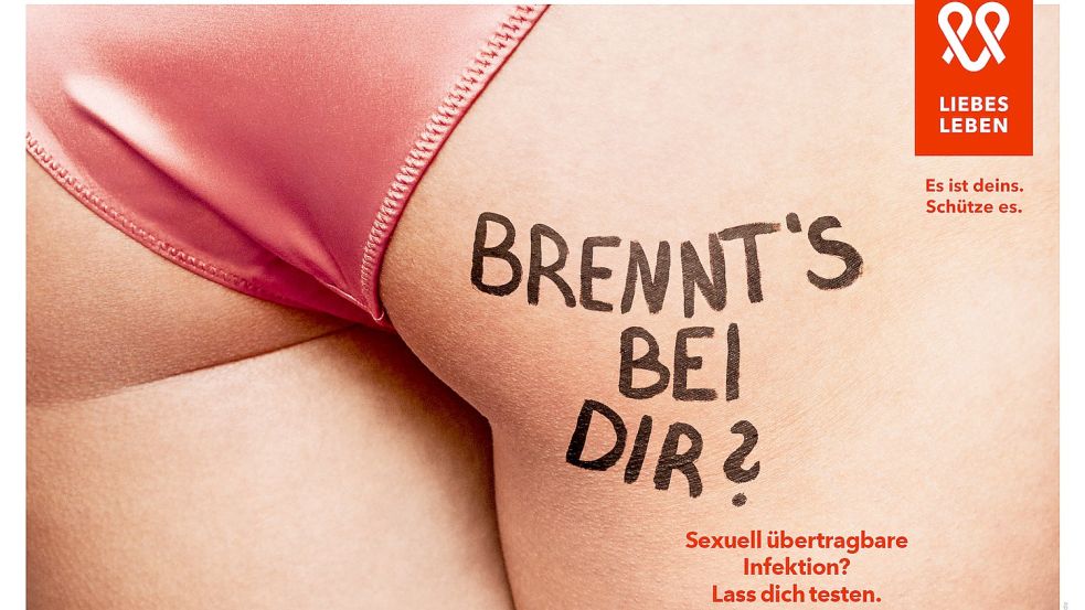 Mit launigen Plakaten kämpft die Bundeszentrale für gesundheitliche Aufklärung gegen STI. Foto: BzGA