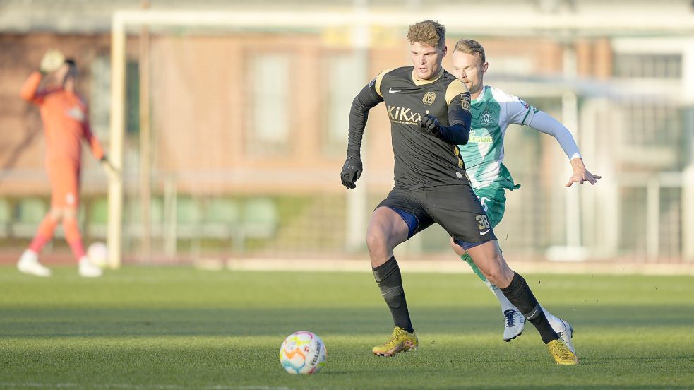 Marek Janssen kämpft ab sofort mit dem SV Meppen um den Klassenerhalt in der Dritten Liga. Foto: Werner Scholz/Imago