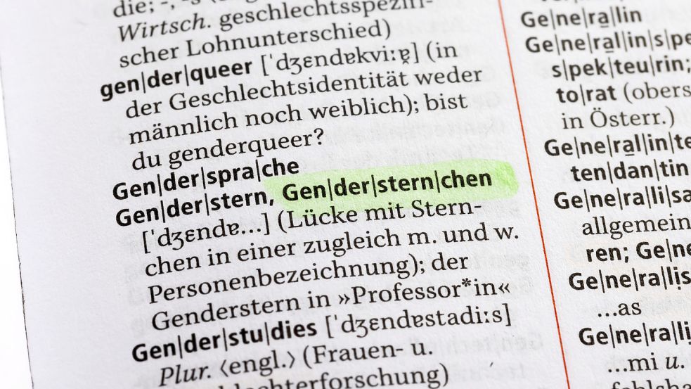 Das Gendersternchen wird eingesetzt, um beim Sprechen alle Menschen einzubeziehen. Doch die Kritik ist groß. Eine Hamburger Initiative fordert das Ende des Genderns in Schulen und Behörden. Foto: Imago Images/Arnulf Hettrich