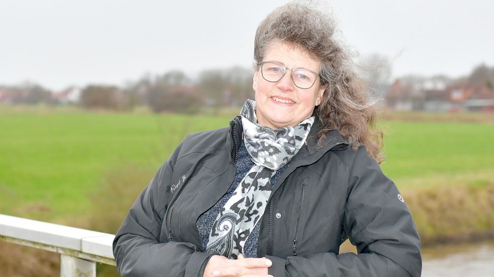 Hedda Oldewurtel ist Ortsvorsteherin und Dorfmoderatorin von Visquard. Foto: Wagenaar