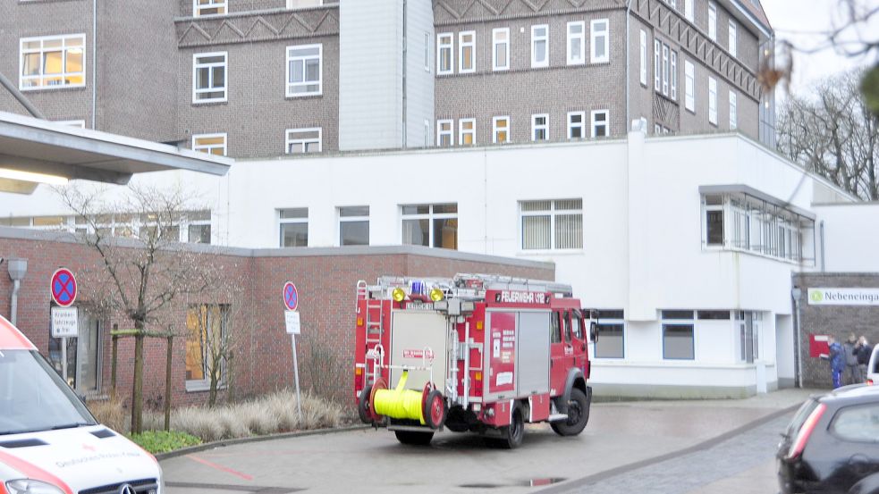 Die Feuerwehr war vor Ort. Foto: Wolters