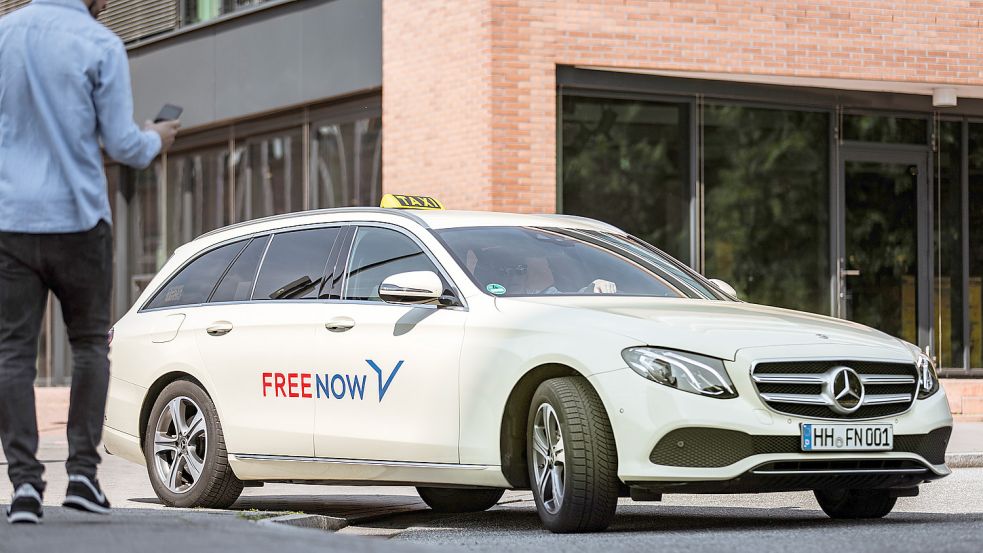Rund 130.000 Fahrzeuge sind über Free Now in Deutschland verfügbar. Foto: Free Now/Thies Raetzke
