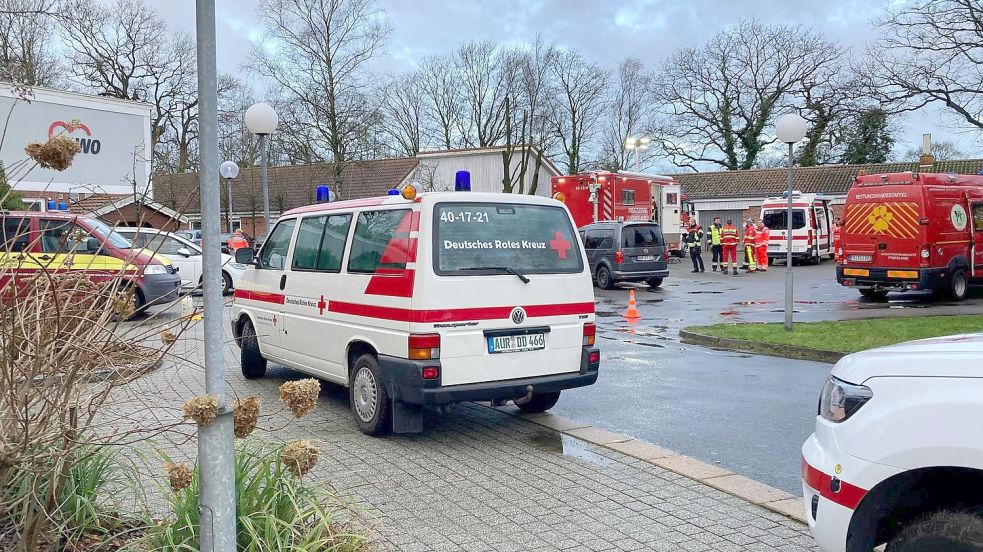 Mit vielen Einsatzkräften war nach der Frau gesucht worden. Foto: Böning