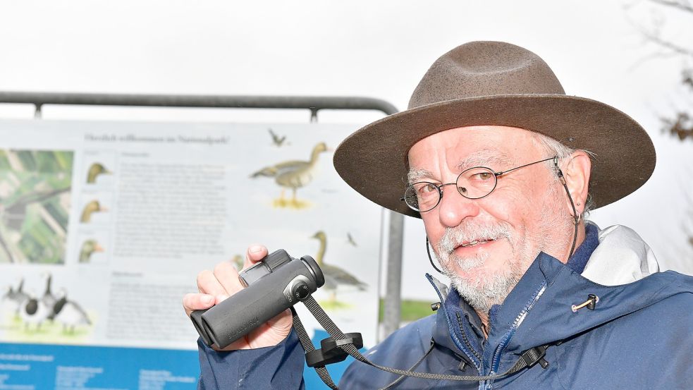 Jochen Runar ist der neue Nationalpark-Ranger für den Küstenbereich zwischen der Krummhörn und Bensersiel. Foto: Wagenaar