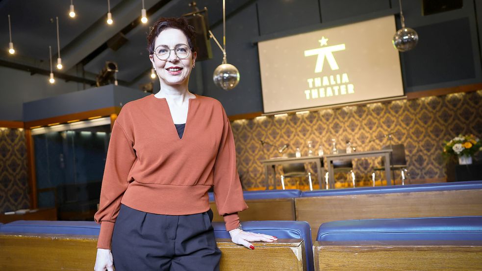Sonja Anders im Thalia Theater, dessen Intendantin sie im Sommer 2025 wird. Foto: dpa