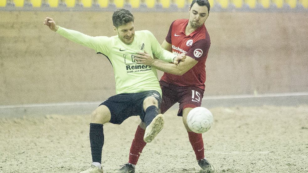 Im Finale ließ GW Firrel Bezirksligist Nordhorn beim 4:0 keine Chance. Foto: Doden/Emden
