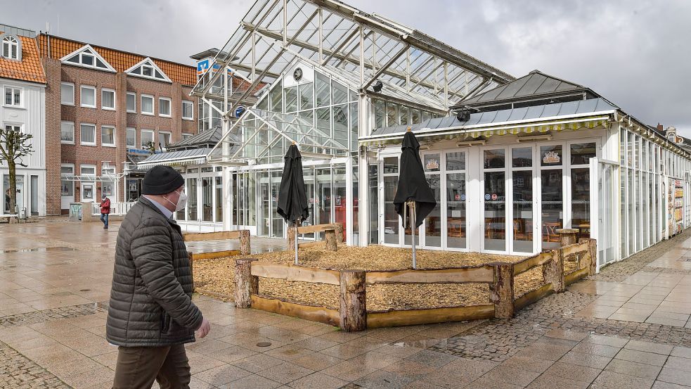 Die Markthalle steht derzeit leer. Sie soll in einigen Monaten saniert werden. Foto: Archiv/Ortgies