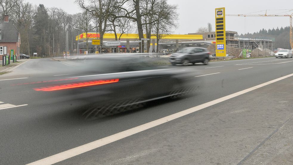 Höhe des ehemaligen Standorts von Onkel Heini wurde in der Vergangenheit viel geblitzt. Foto: Ortgies