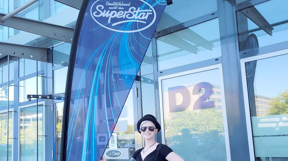 Jelena Naß hat einen seltenen Gendefekt und erblindete 2016. In der aktuellen DSDS-Staffel wagt sie sich vor die Jury um Chefjuror Dieter Bohlen. Foto: privat