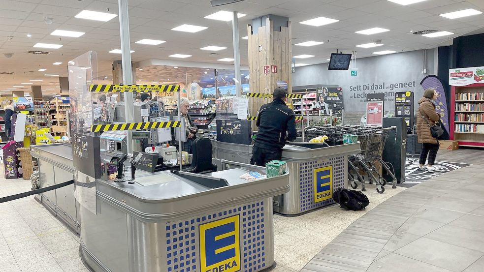 Im Auricher Edeka-Markt am Fischteichweg gehen Ende des Jahres die Lichter aus. Foto: Boschbach