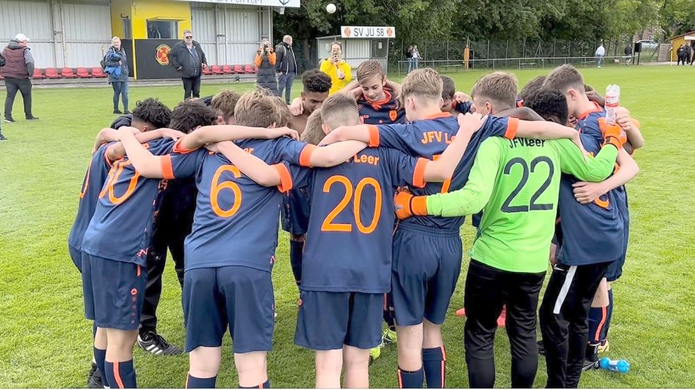 Auf Spieler vom Stammverein Germania Leer wird der JFV nach derzeitigem Stand künftig verzichten müssen. Archivfoto: Privat