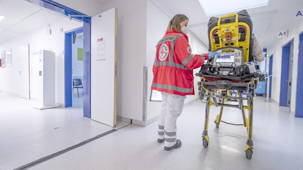 Schlaganfallpatienten müssen derzeit noch in Klinikum Westerstede oder Emden. Symbolfoto: Roessler/dpa