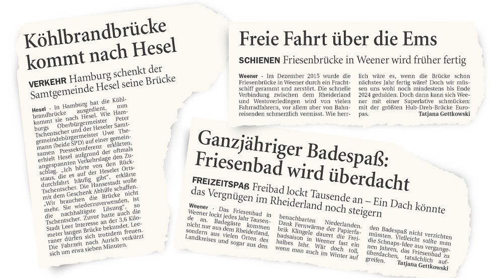 Schlagzeilen, die die Redaktion gern im neuen Jahr lesen würde. Grafik: Malchus