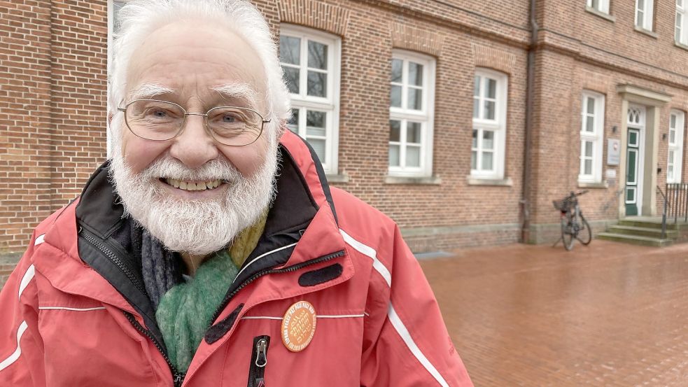 Günter Wimmer nach seinem Urteilsspruch vor dem Amtsgericht Wittmund. Foto: Oltmanns