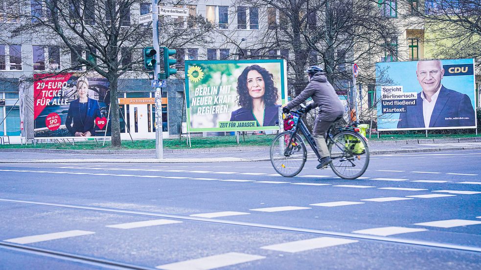 Franziska, Bettina oder Kai wird sehr wahrscheinlich der oder die nächste Regierende von Berlin heißen. Foto: Imago images/Political-Moments