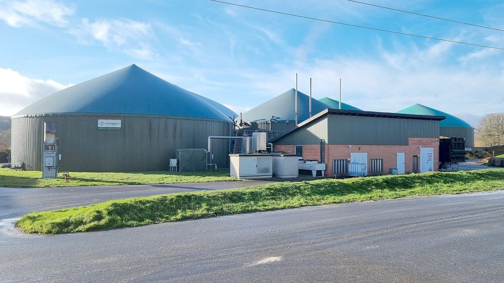 Die Biogasanlage der preisgekrönten Westrup-Koch Milch GbR aus Bissendorf. Foto: privat