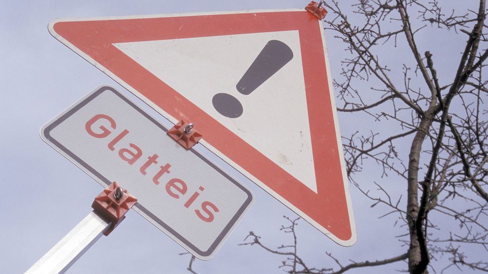 Am Montag wird es in Niedersachsen glatt. Foto: Imago Images/Steinach