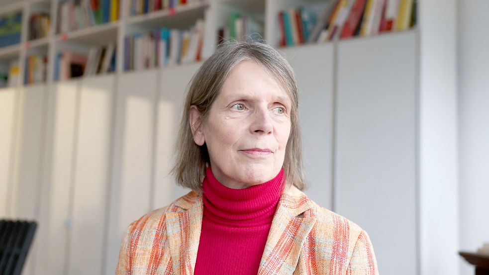 Sabine Mertens, das Gesicht der Volksinitiative gegen Gendern in Hamburg. Foto: dpa