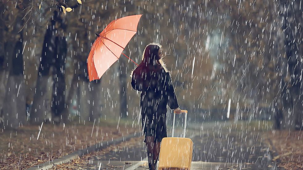 Regen kann wie auf diesem Foto poetisch sein. In der aktuellen Auricher Debatte ist er es nicht. Foto: Archiv