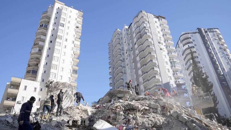 Erdbeben haben häufig viele Todesopfer als Folge. Foto: dpa/Hussein Malla