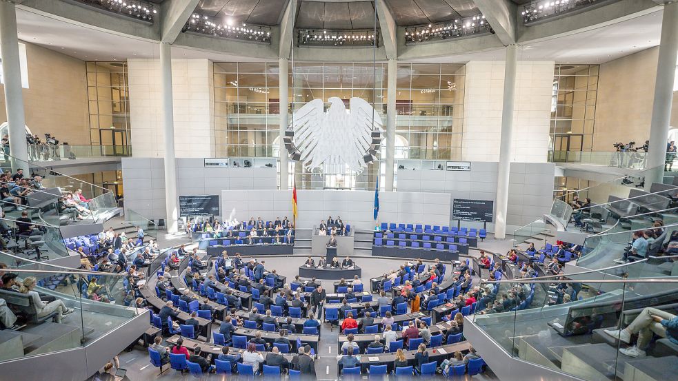 Bundestag - Bundeswehr-Sondervermögen Foto: Michael Kappeler