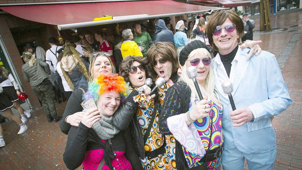 Närrisches Treiben vor der „Kulisse“: Zuletzt wurde der „Pappnasenball“ vor drei Jahren gefeiert. Foto: J. Doden/Archiv