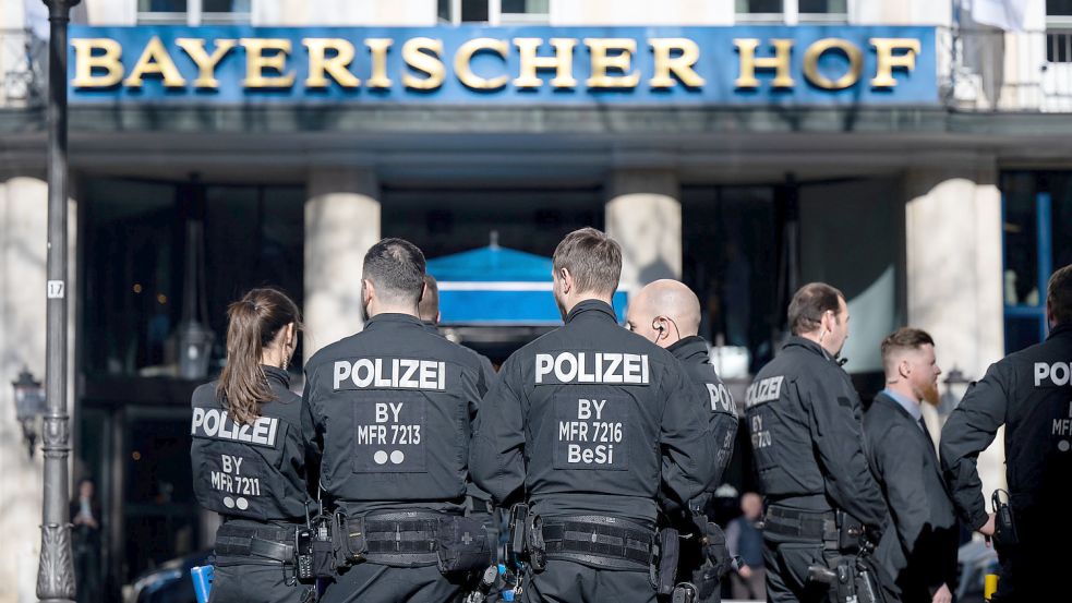 Die Münchner Sicherheitskonferenz (MSC) tagt ab diesen Freitag. Russland ist nicht mehr eingeladen. Foto: Sven Hoppe