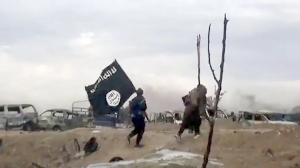 In Syrien gab es einen Terroranschlag von IS-Extremisten. Foto: dpa/Amaq News Agency/AP