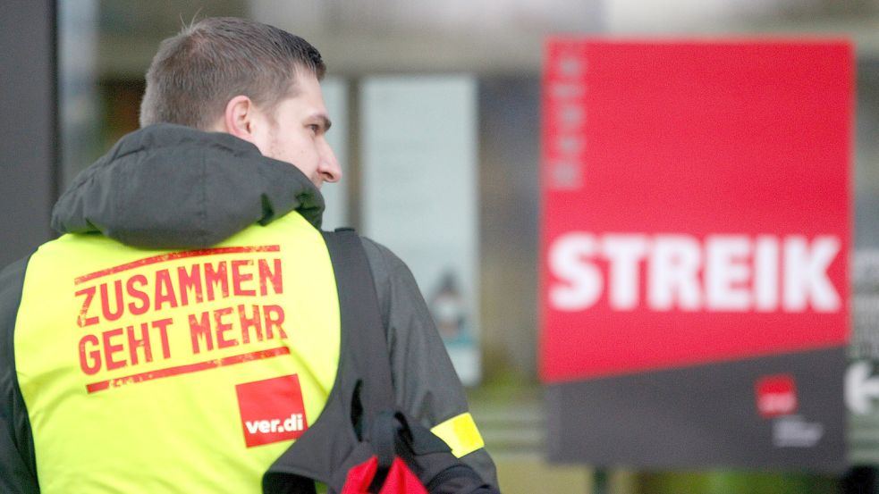 In Ostfriesland soll gestreikt werden. Symbolbild: Weihrauch/dpa
