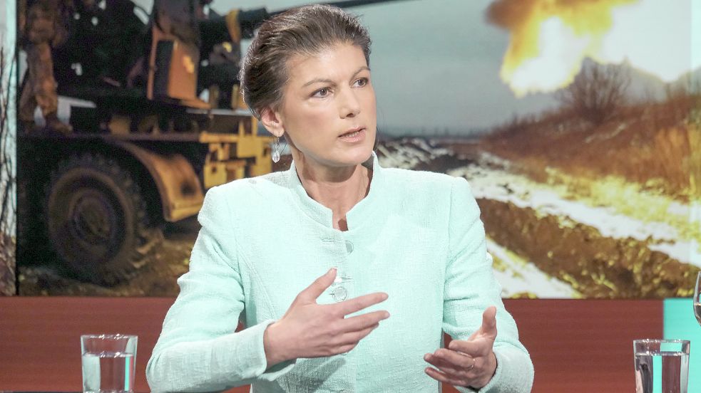 Sahra Wagenknecht wird seit geraumer Zeit nachgesagt, sie wolle eine eigene Partei gründen und die Linke verlassen. Foto: dpa/WDR/Oliver Ziebe