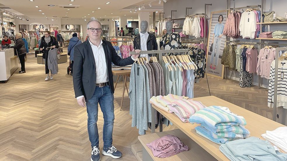 Wilko Gröttrup ist der Inhaber des Modehauses. Foto: Weiden