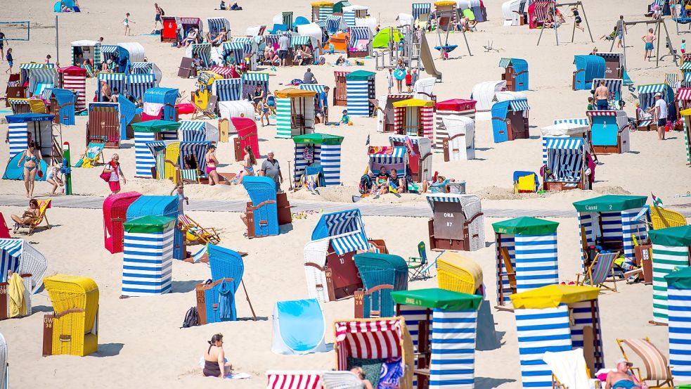 Dieses Borkumer Bild stammt aus dem vergangenen Sommer. Archivfoto: Schuldt/DPA