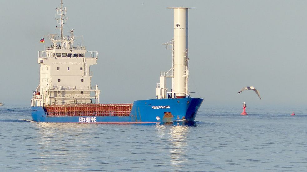 Die "Fehn Pollux" war Vorreiterin bei der Erforschung der Flettner-Rotoren. Foto: Ems-Fehn-Group