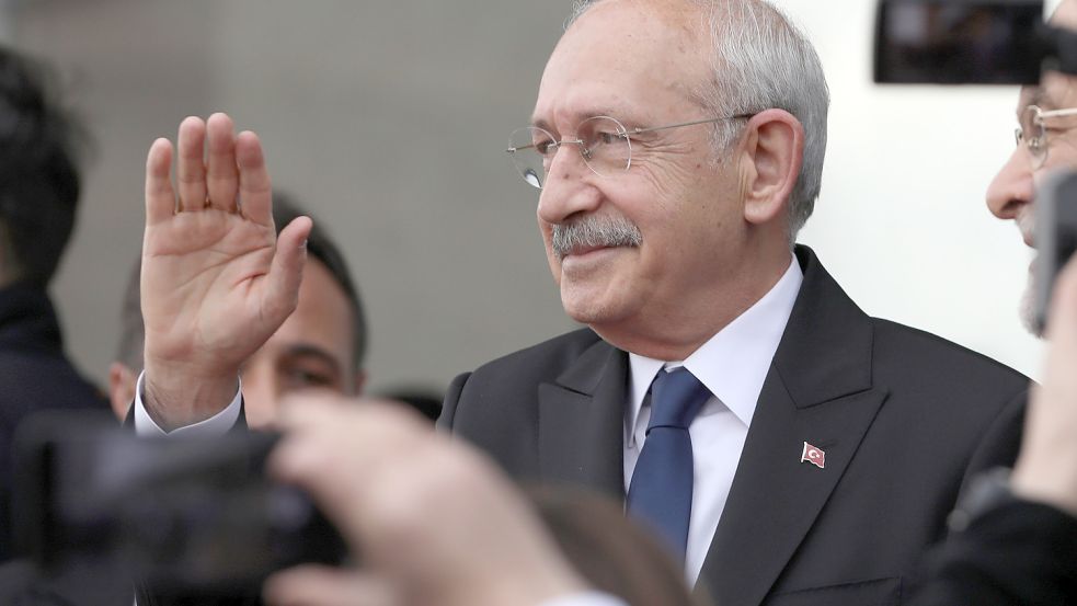 Kemal Kilicdaroglu will gemeinsam mit der Opposition die 20-jährige Regentschaft von Erdogan beenden. Doch sein Bündnis bröckelt. Foto: dpa/Burhan Ozbilici